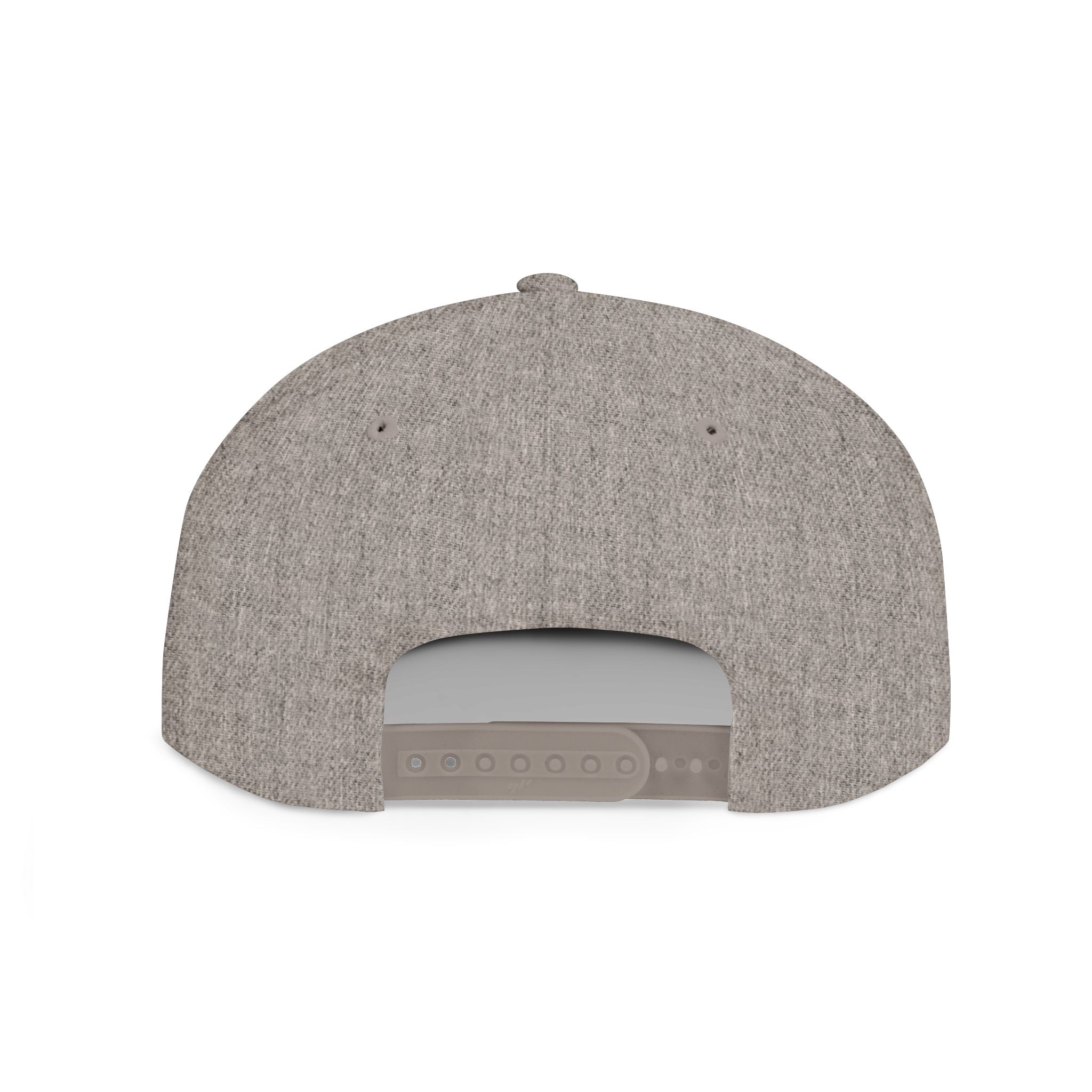 Serial Giver Snapback Hat — "God loves a cheerful giver. - 2 Corinthians 9:7" Pink Retro Script Flat Bill Cap