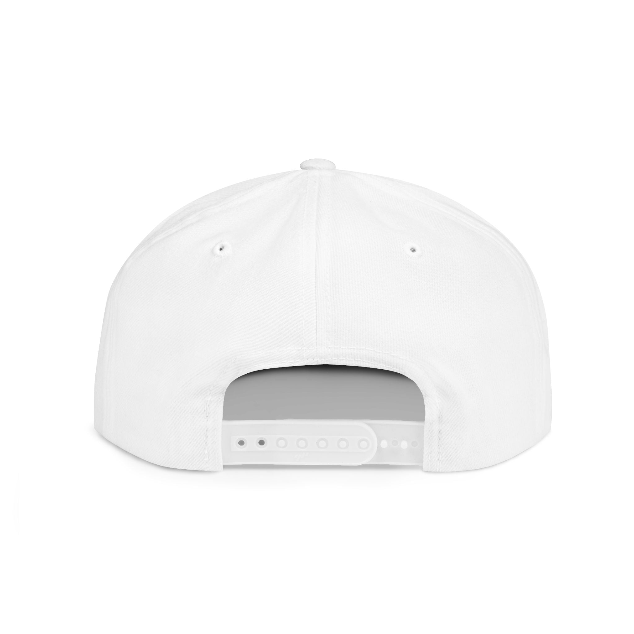 Serial Giver Snapback Hat — "God loves a cheerful giver. - 2 Corinthians 9:7" Pink Retro Script Flat Bill Cap