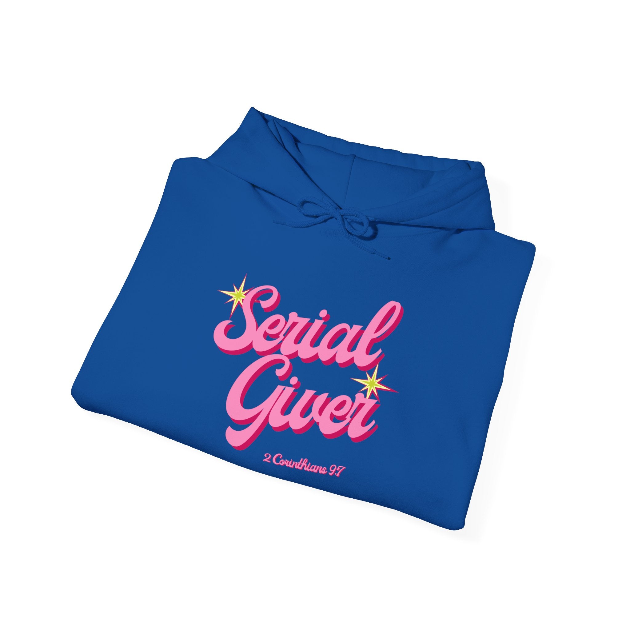 Christian Hoodie — "God Loves a Cheerful Giver" (2 Corinthians 9:7)