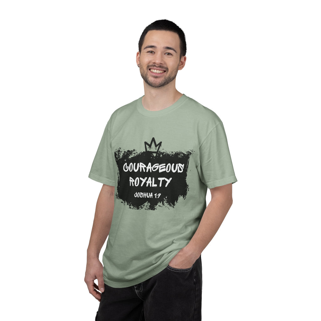 Courageous Royalty T-Shirt — Joshua 1:9 Inspirational Christian Tee
