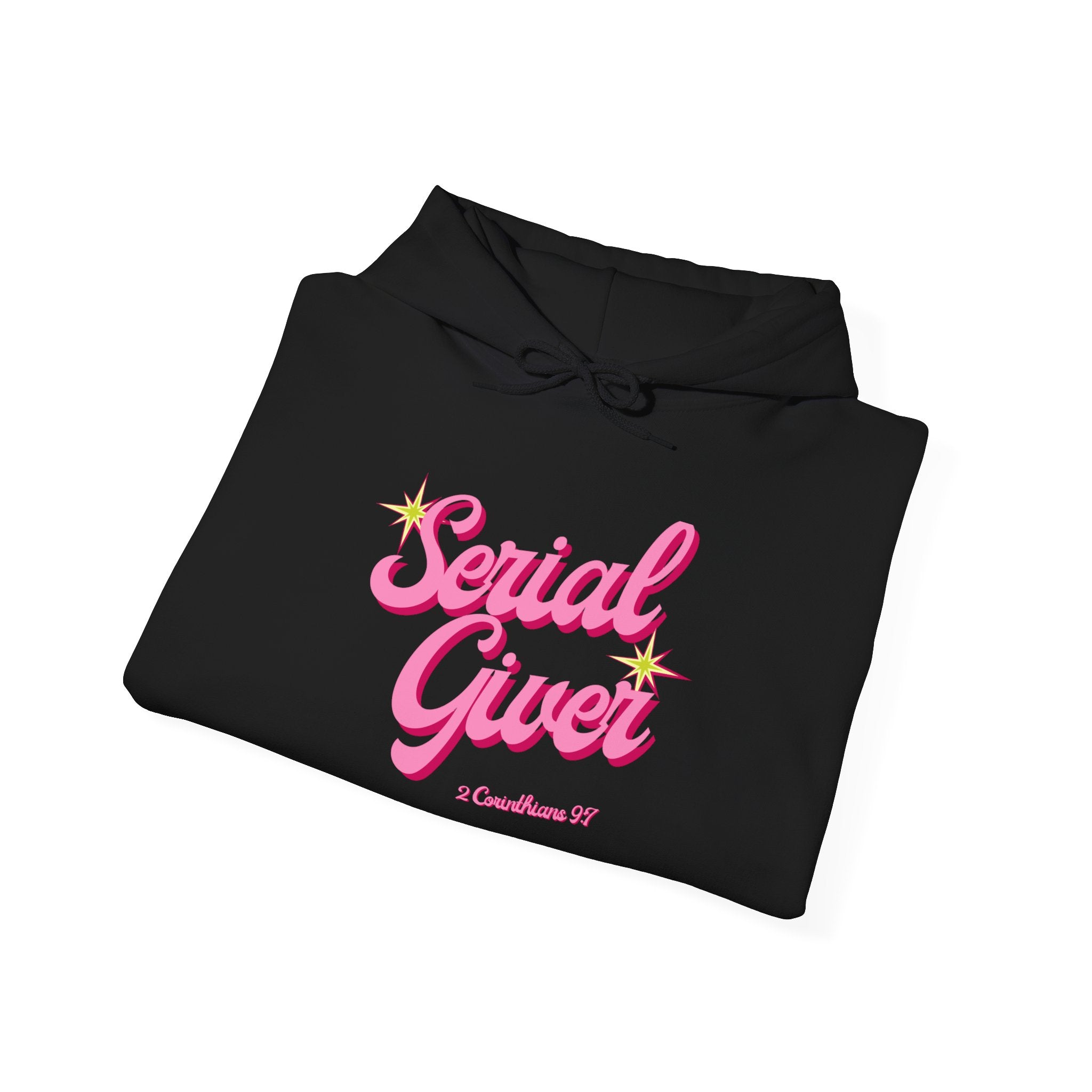 Christian Hoodie — "God Loves a Cheerful Giver" (2 Corinthians 9:7)
