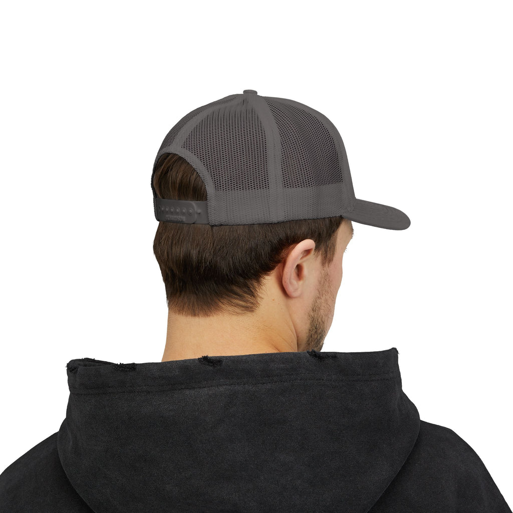 Serial Giver Snapback Trucker Cap — "God loves a cheerful giver" (2 Corinthians 9:7)