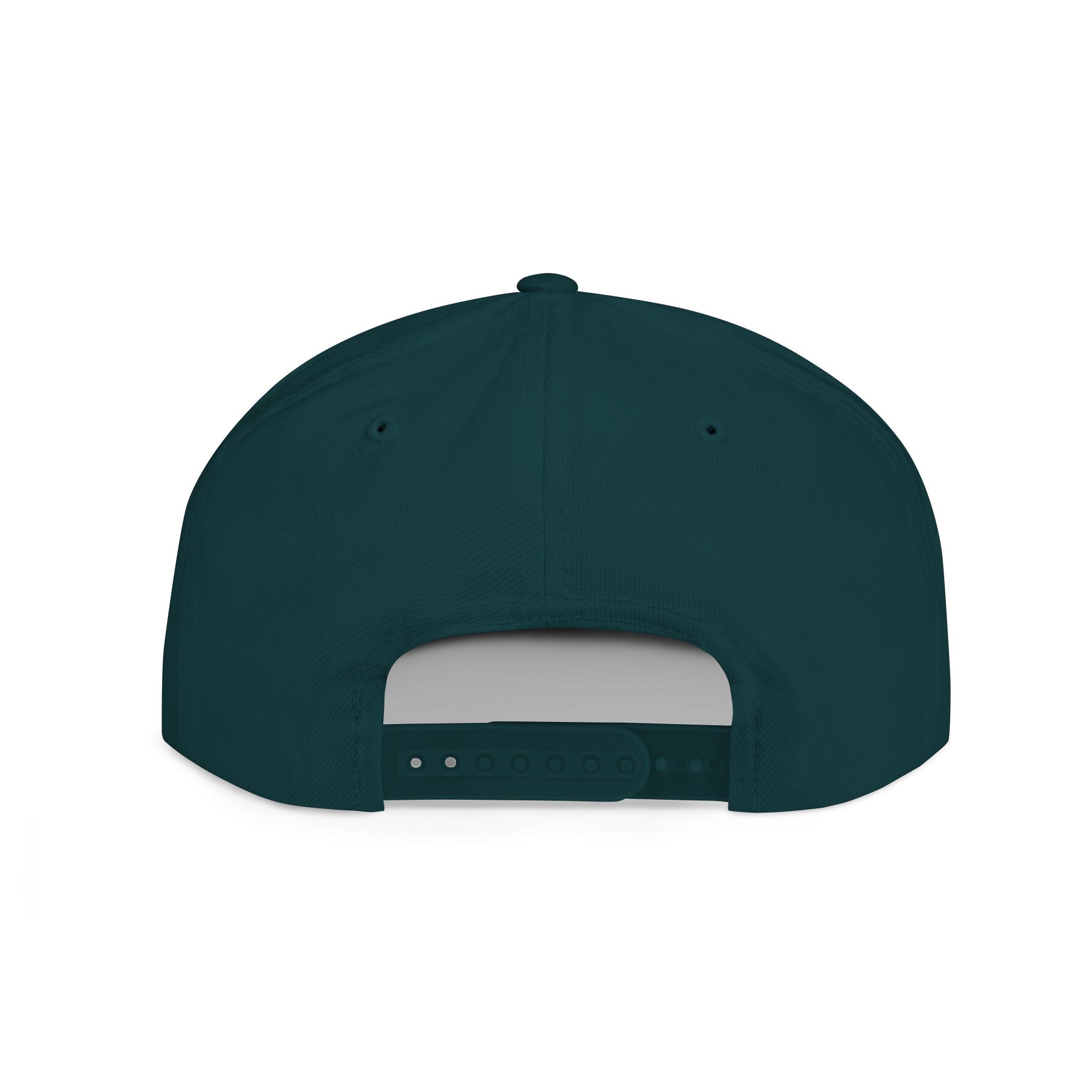 Serial Giver Snapback Hat — "God loves a cheerful giver. - 2 Corinthians 9:7" Pink Retro Script Flat Bill Cap