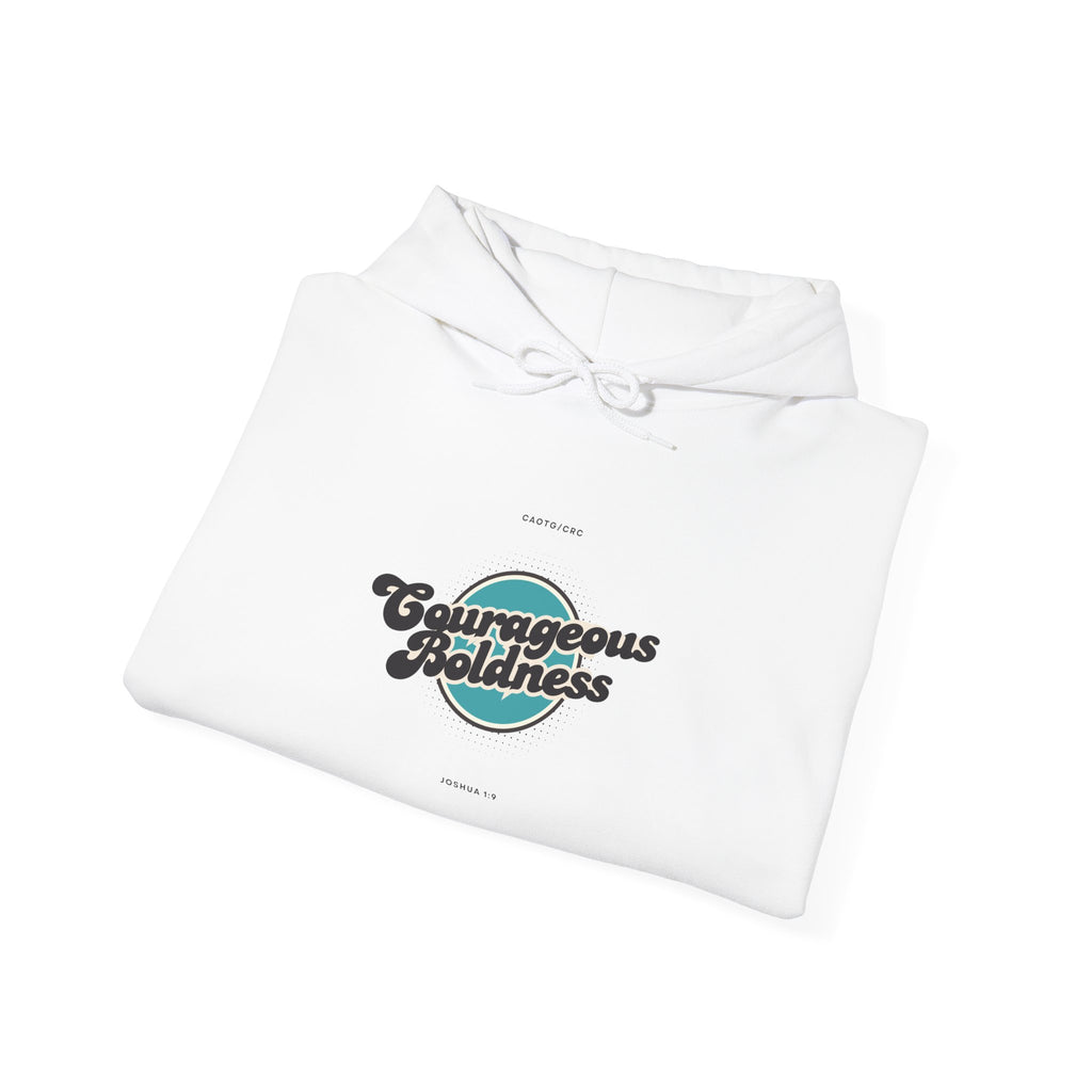 Courageous Boldness Hoodie — “Be strong and courageous. - Joshua 1:9” Empowerment Hoodie