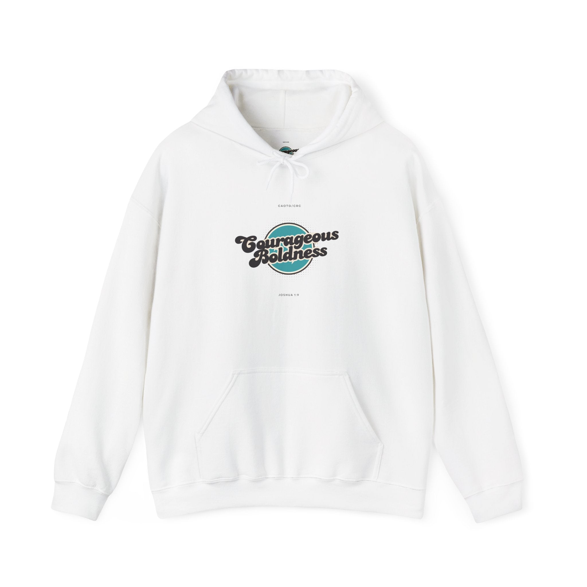 Courageous Boldness Hoodie — “Be strong and courageous. - Joshua 1:9” Empowerment Hoodie