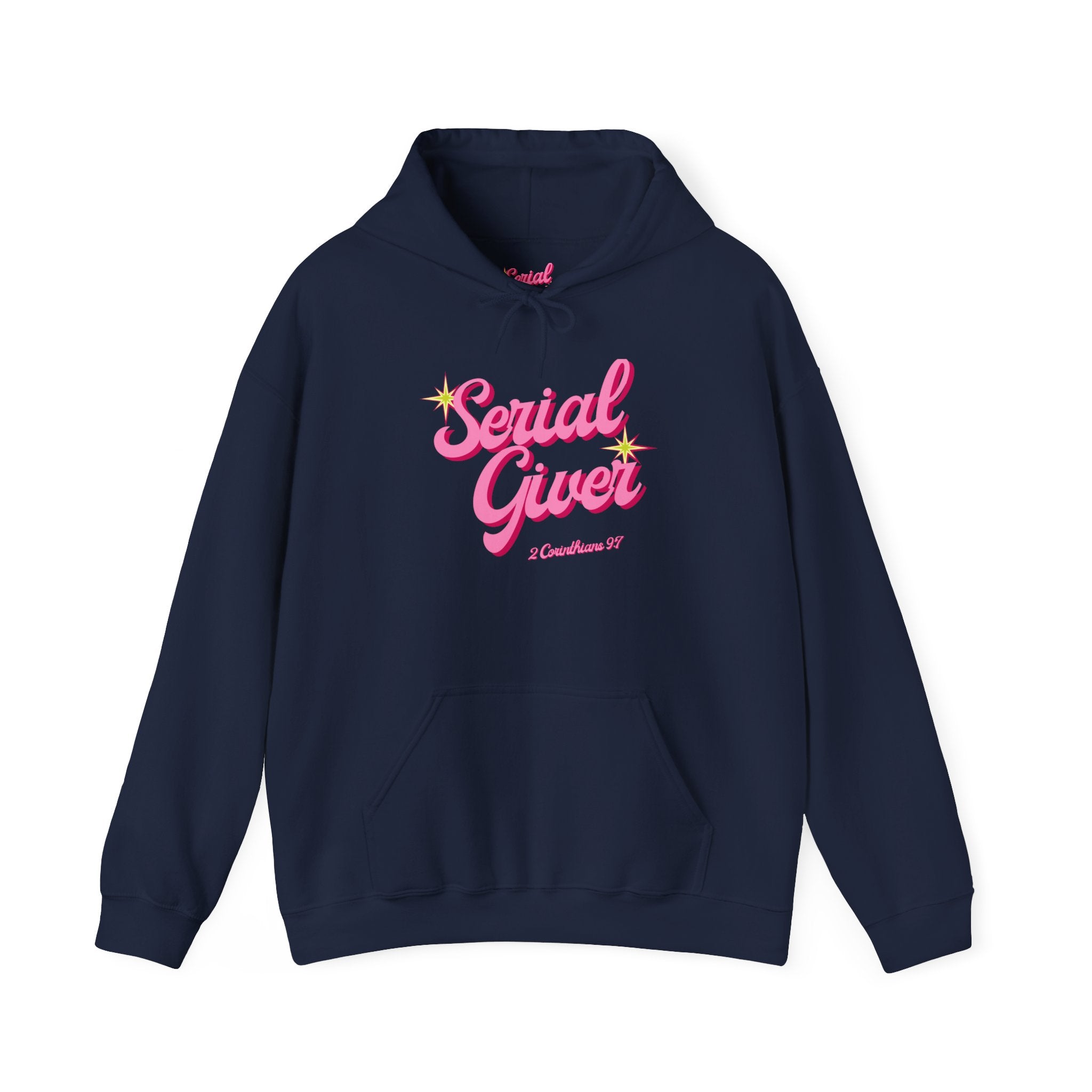 Christian Hoodie — "God Loves a Cheerful Giver" (2 Corinthians 9:7)