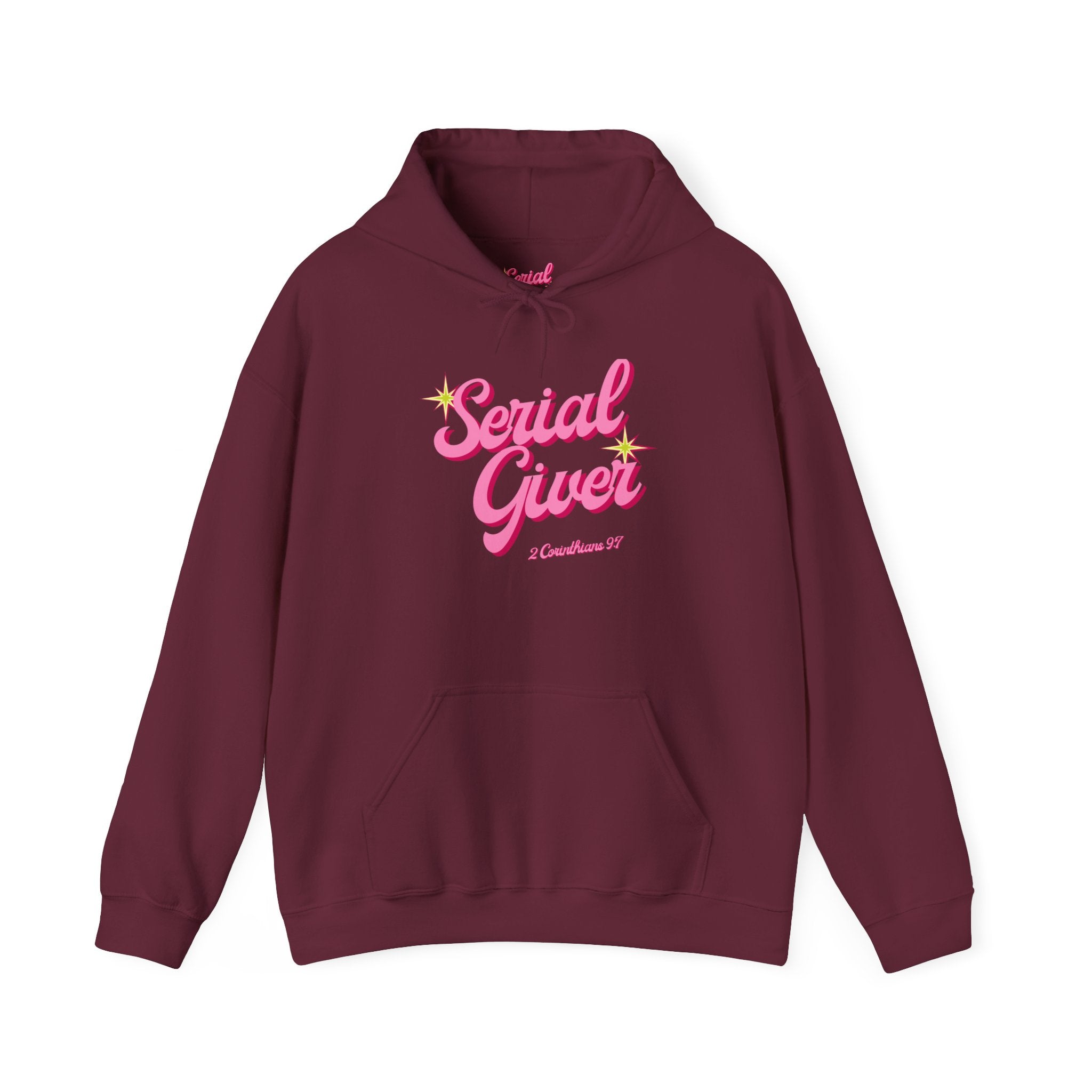 Christian Hoodie — "God Loves a Cheerful Giver" (2 Corinthians 9:7)