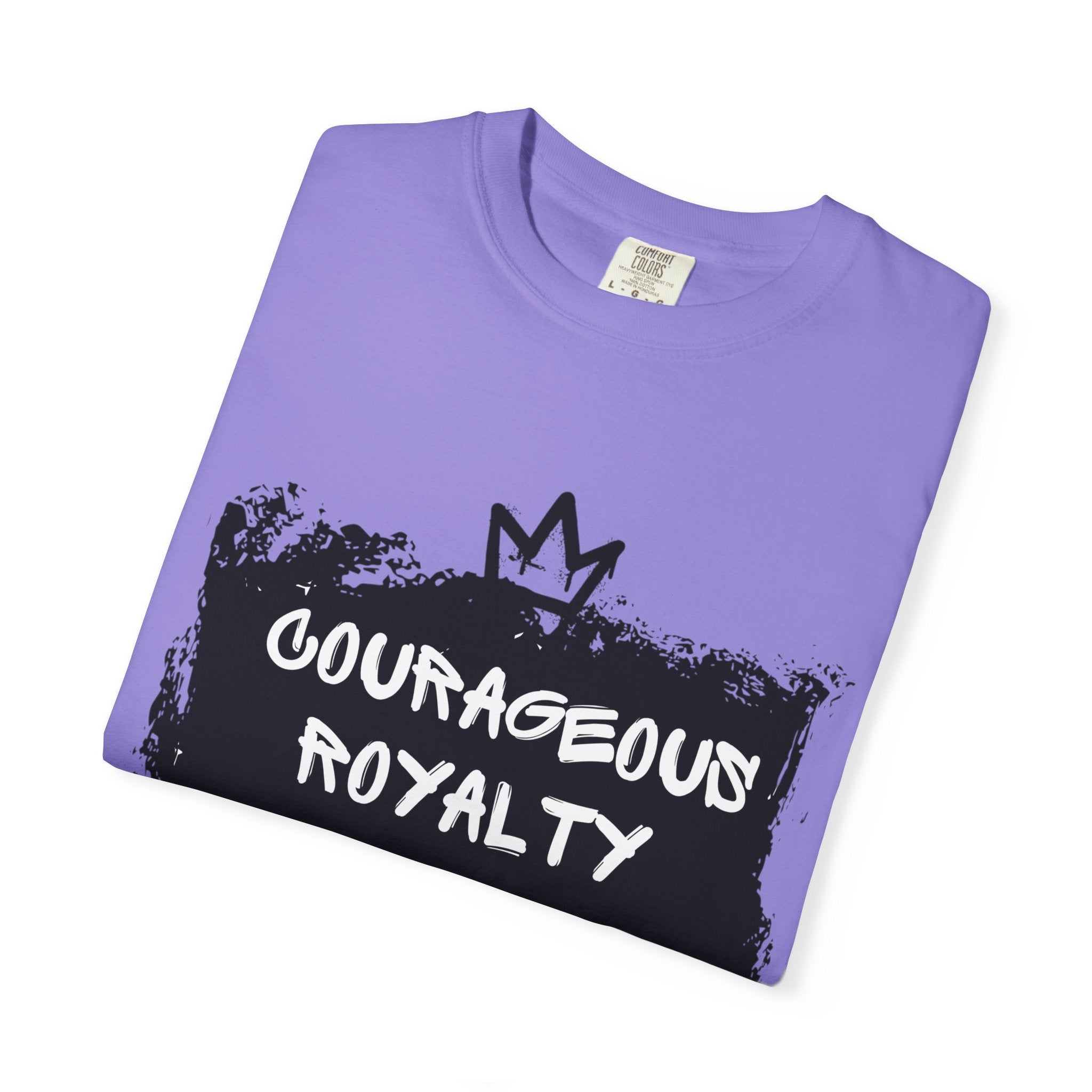 Courageous Royalty T-Shirt — Joshua 1:9 Inspirational Christian Tee