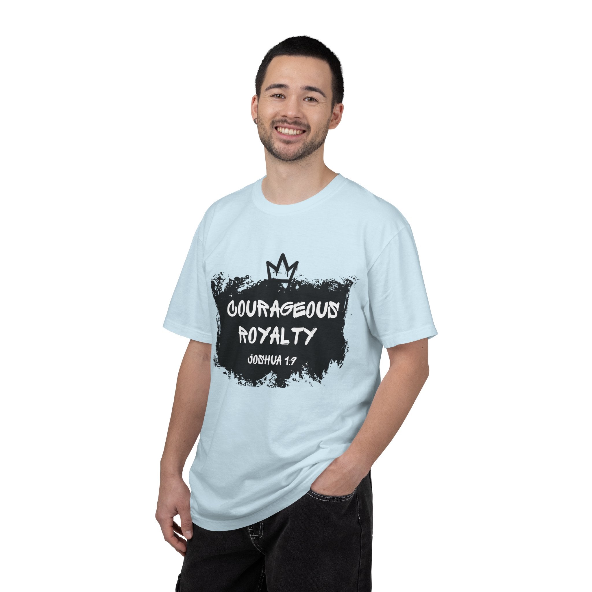 Courageous Royalty T-Shirt — Joshua 1:9 Inspirational Christian Tee
