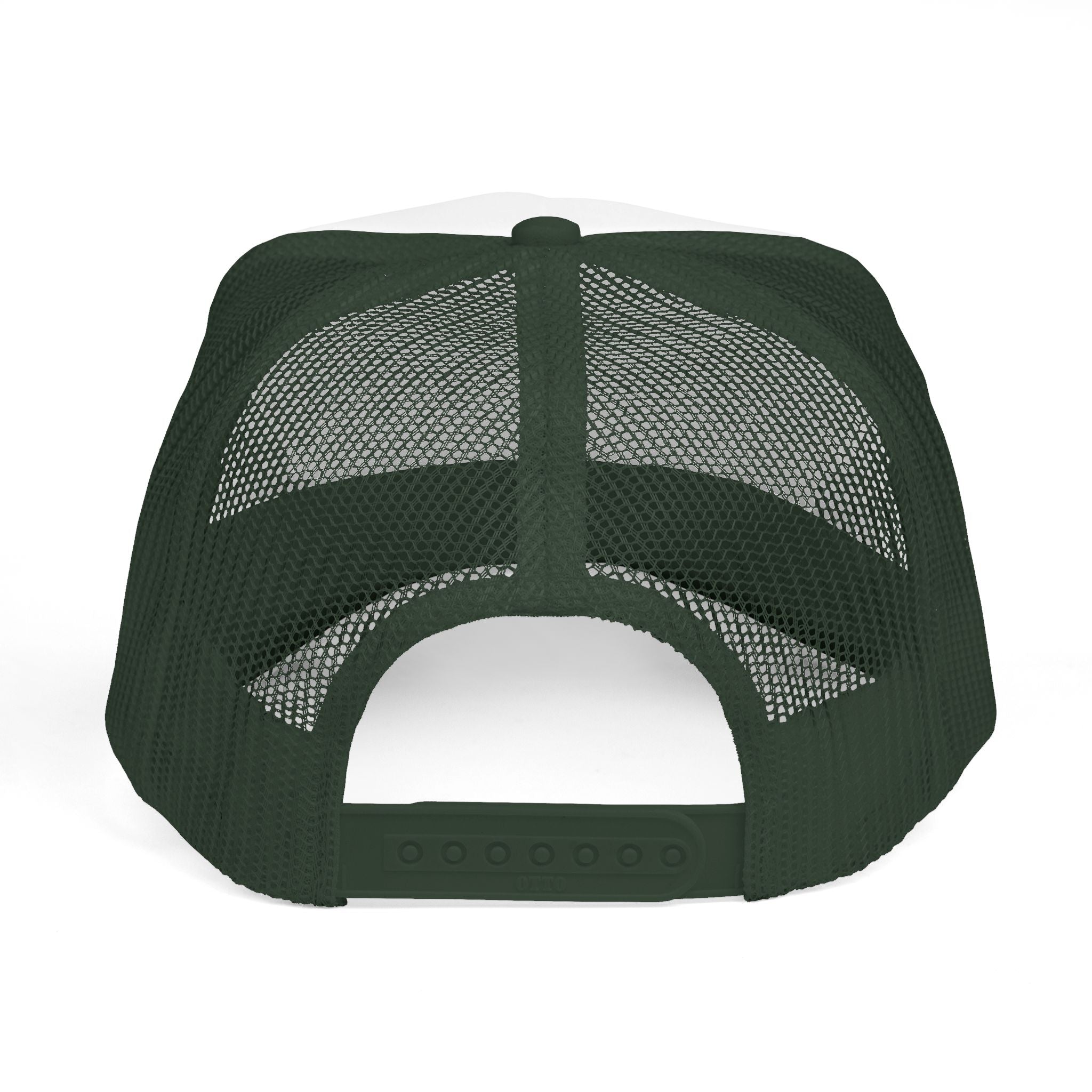 I Work For God Trucker Hat — Christian Mesh Cap, Faith-Based Religious Baseball Cap