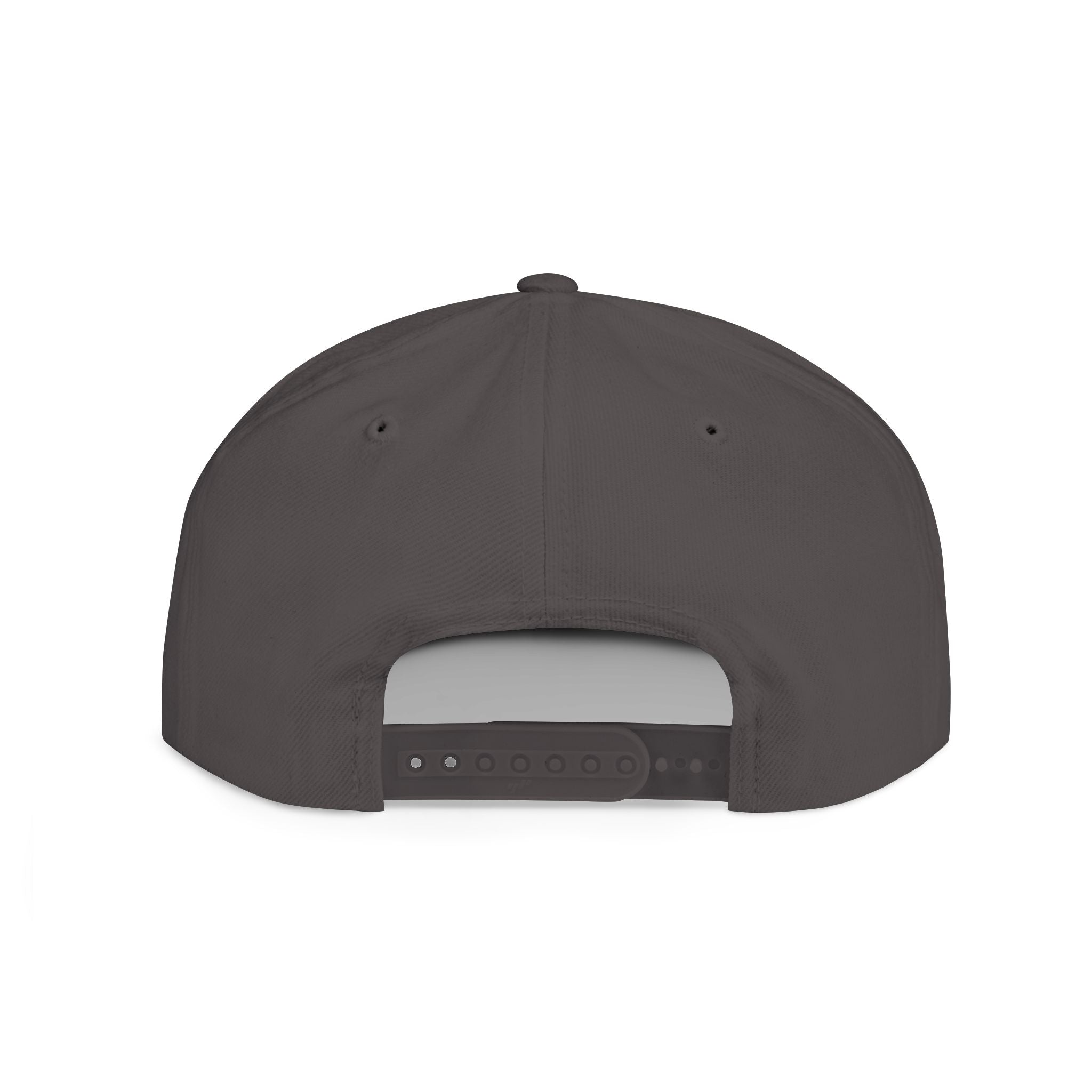 Serial Giver Snapback Hat — "God loves a cheerful giver. - 2 Corinthians 9:7" Pink Retro Script Flat Bill Cap