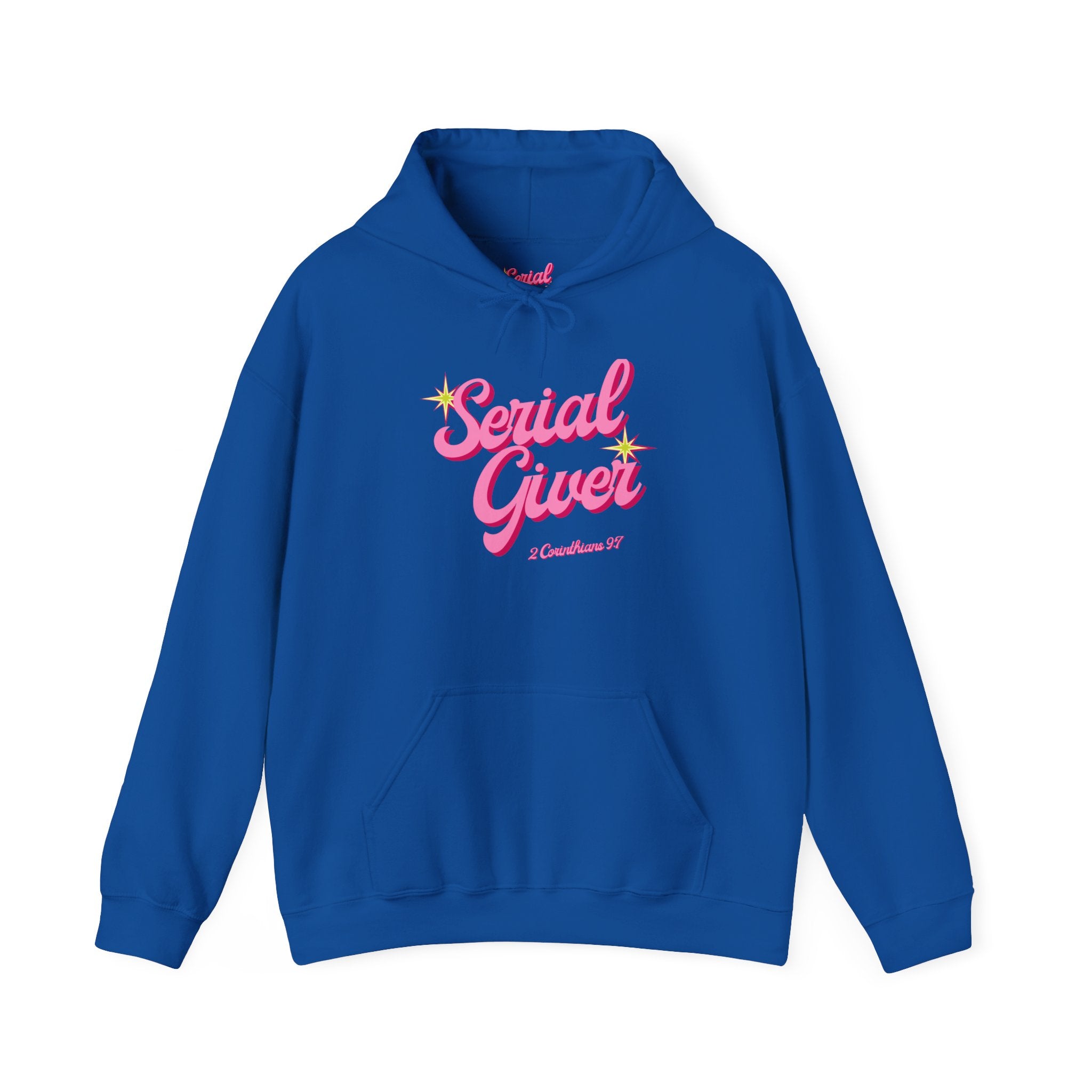 Christian Hoodie — "God Loves a Cheerful Giver" (2 Corinthians 9:7)