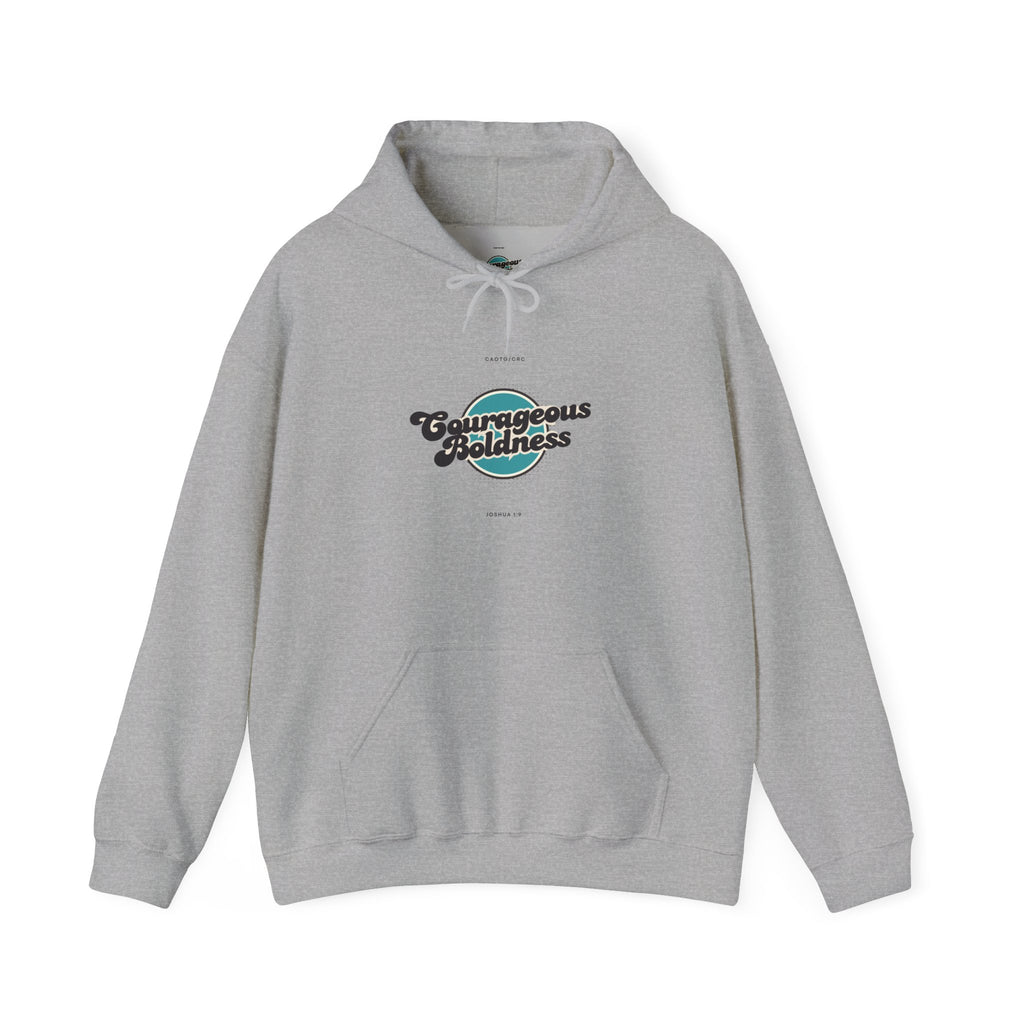 Courageous Boldness Hoodie — “Be strong and courageous. - Joshua 1:9” Empowerment Hoodie